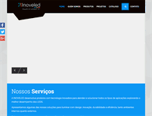 Tablet Screenshot of inoveled.com.br